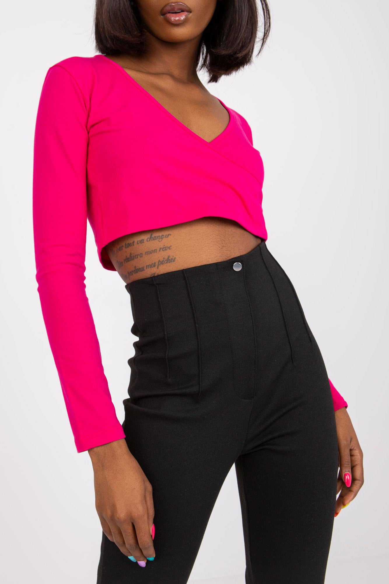 Discover style and comfort with our High-Waisted Black Leggings. Perfect for workwear or casual wear, these leggings offer a flattering high-waisted design and superior durability. Stay confident and comfortable all day.
