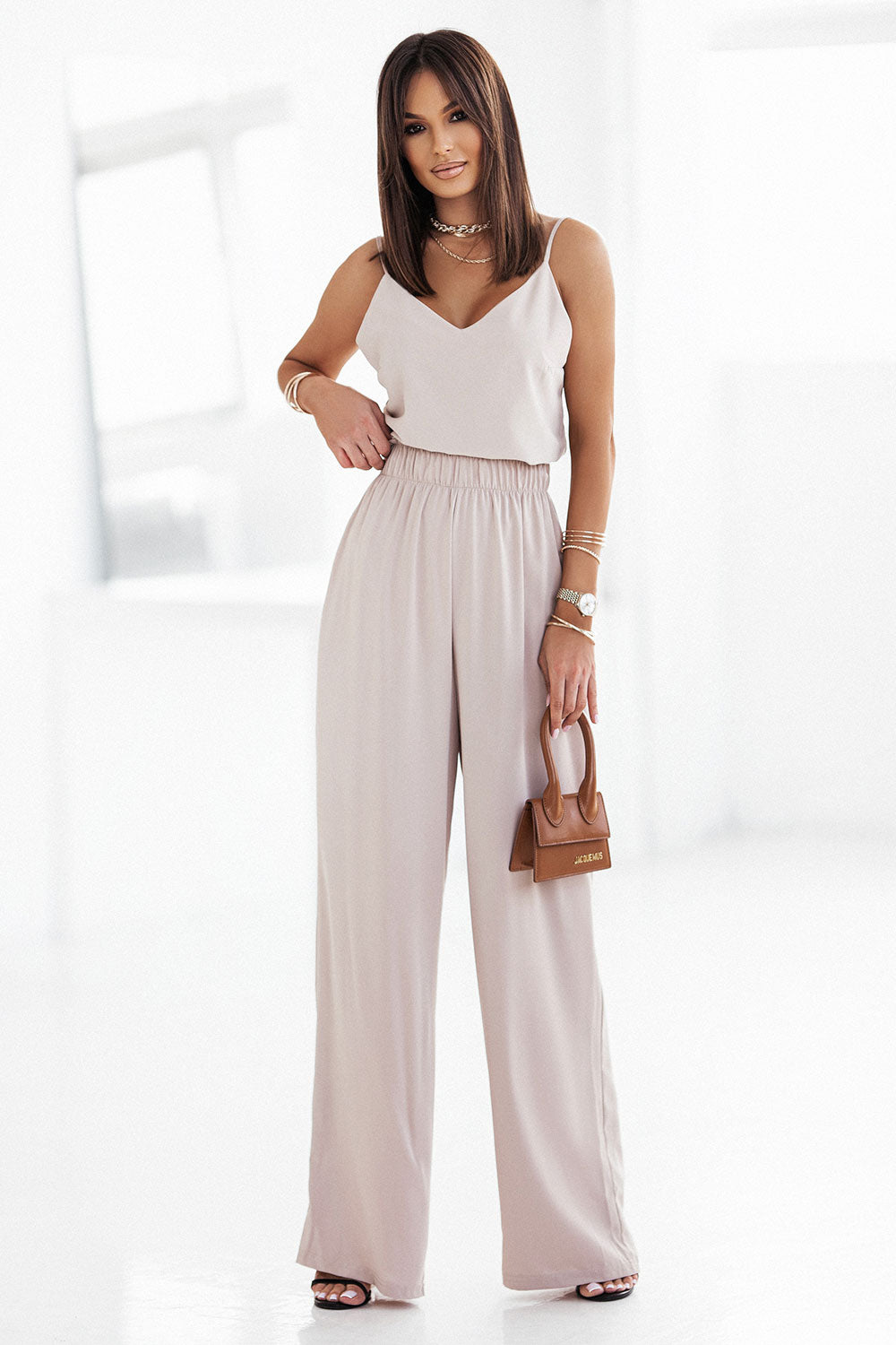 Wide Leg Trousers Loose High Waisted