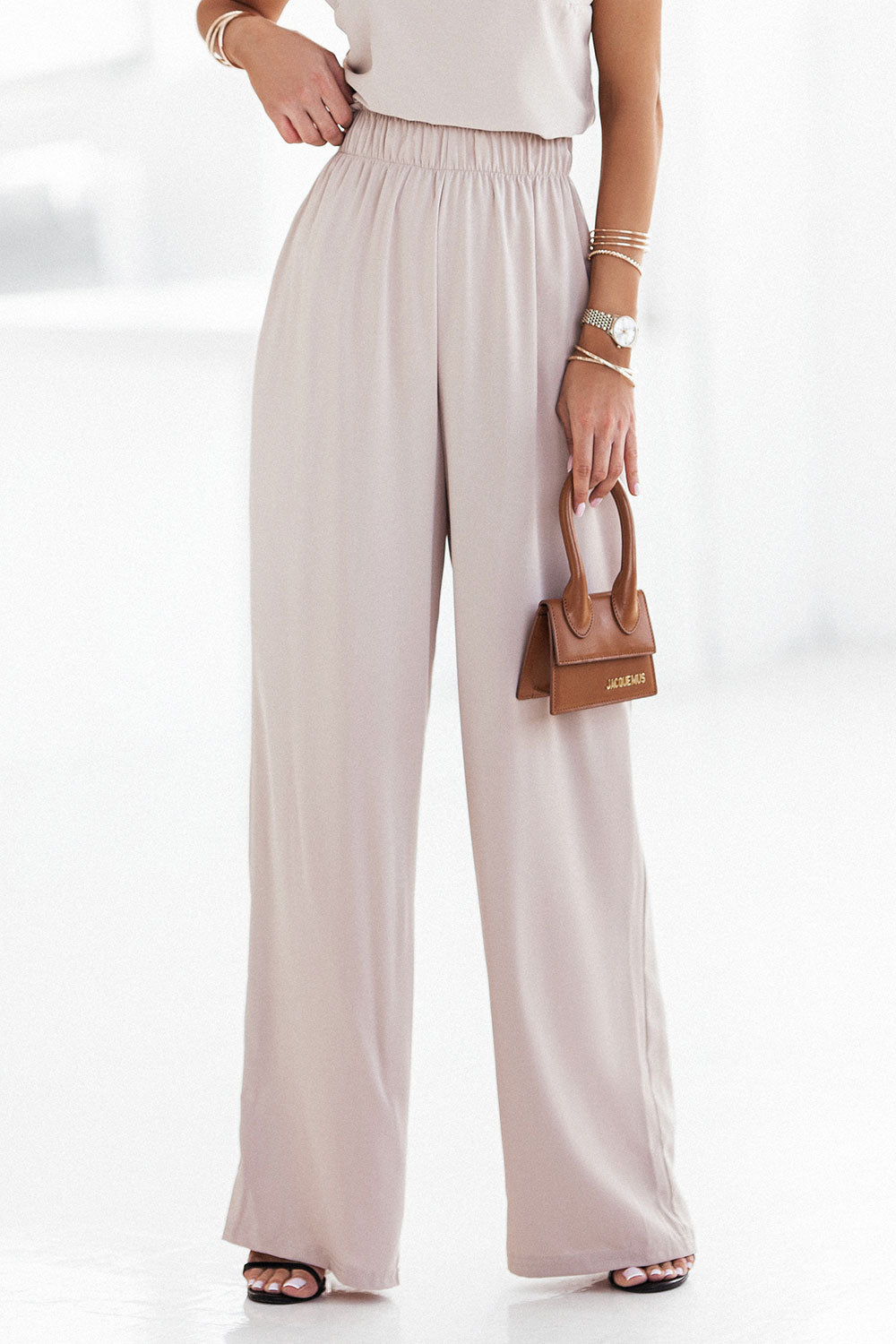 Wide Leg Trousers Loose High Waisted