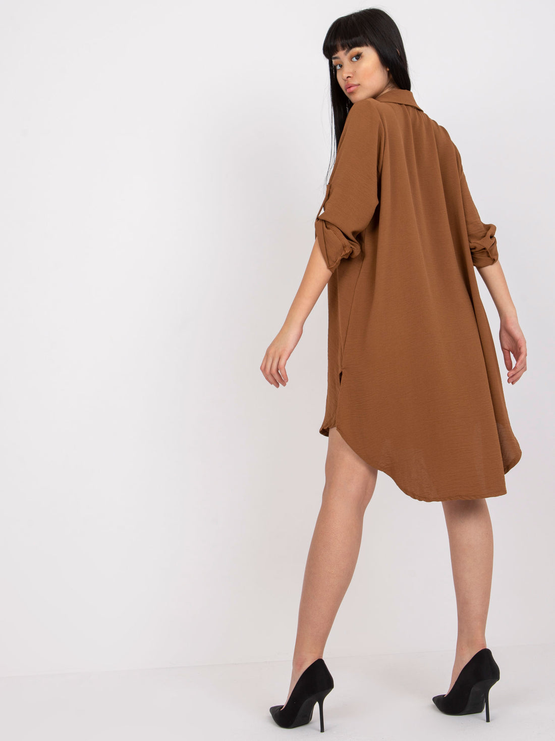 Shirt Dress with Necklace