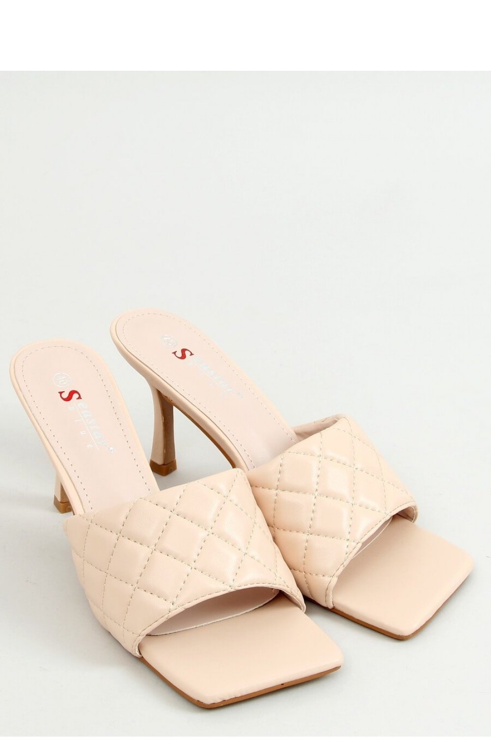 Quilted Heel Mules