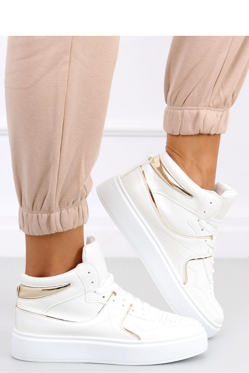 Lace-up Ankle Sneakers