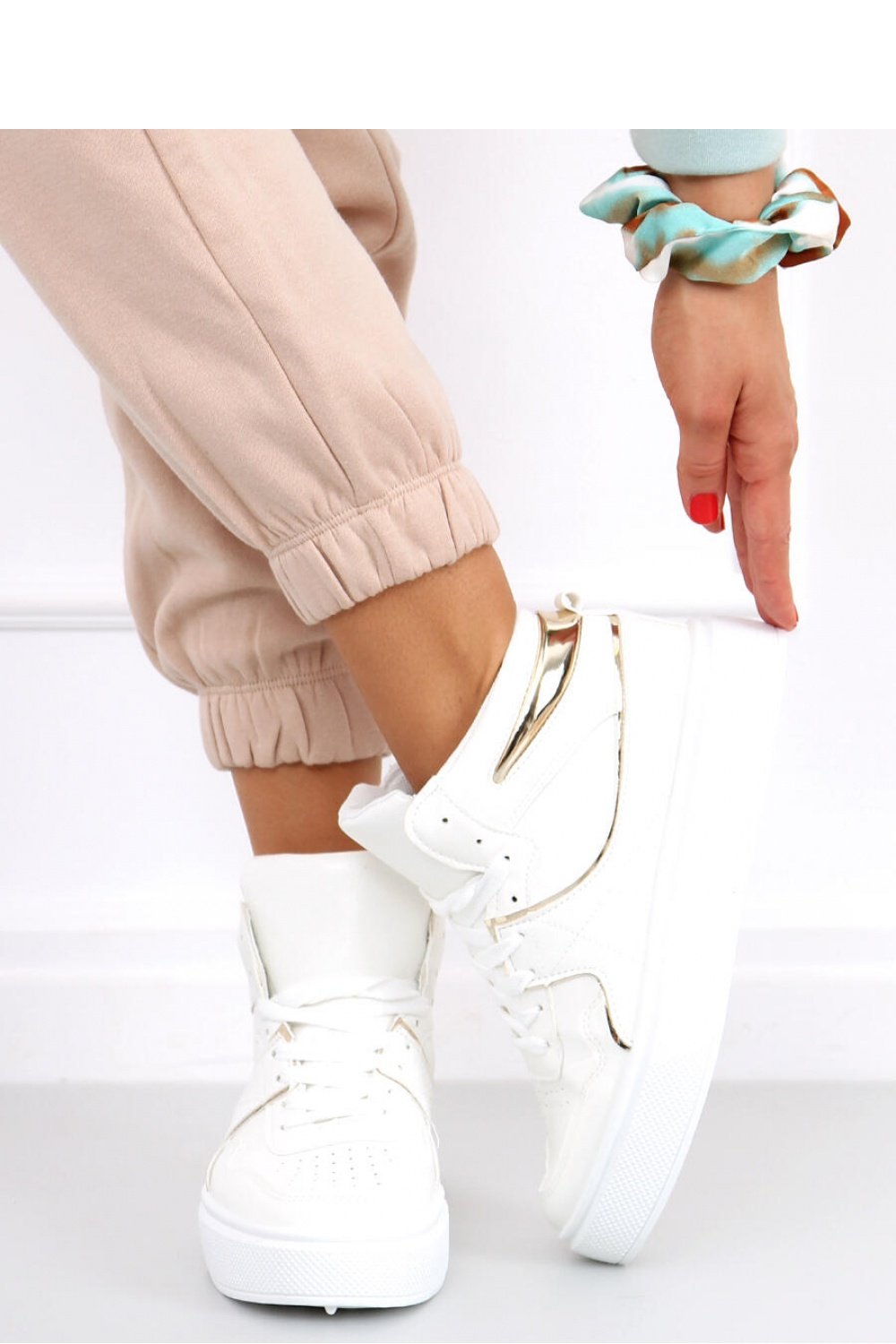 Lace-up Ankle Sneakers