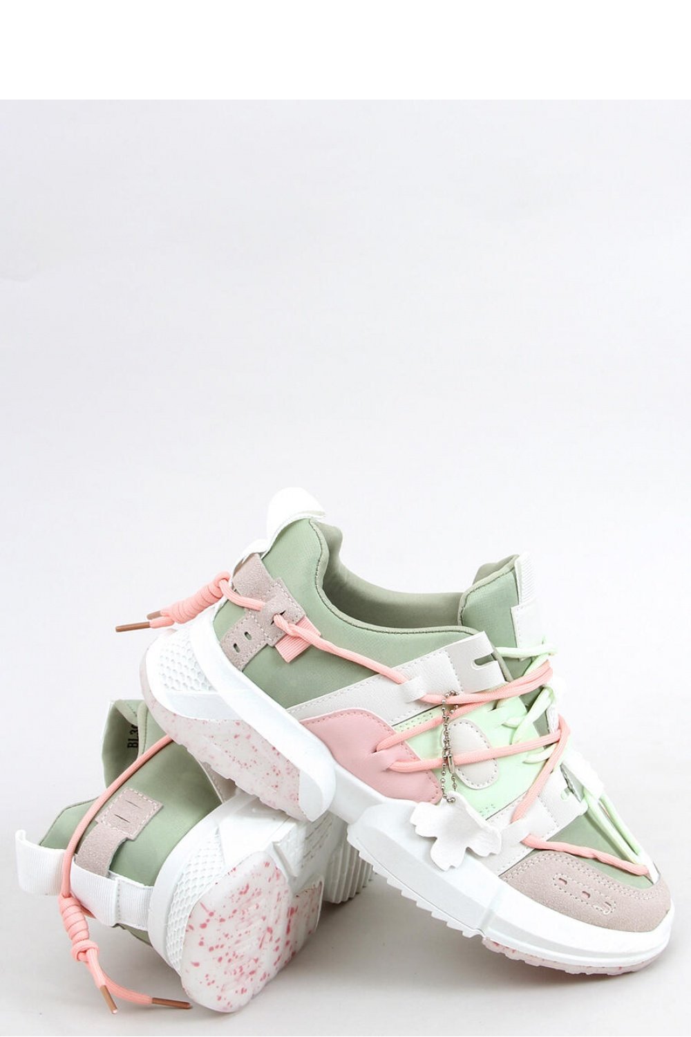 High Sole Lace-up Sneakers