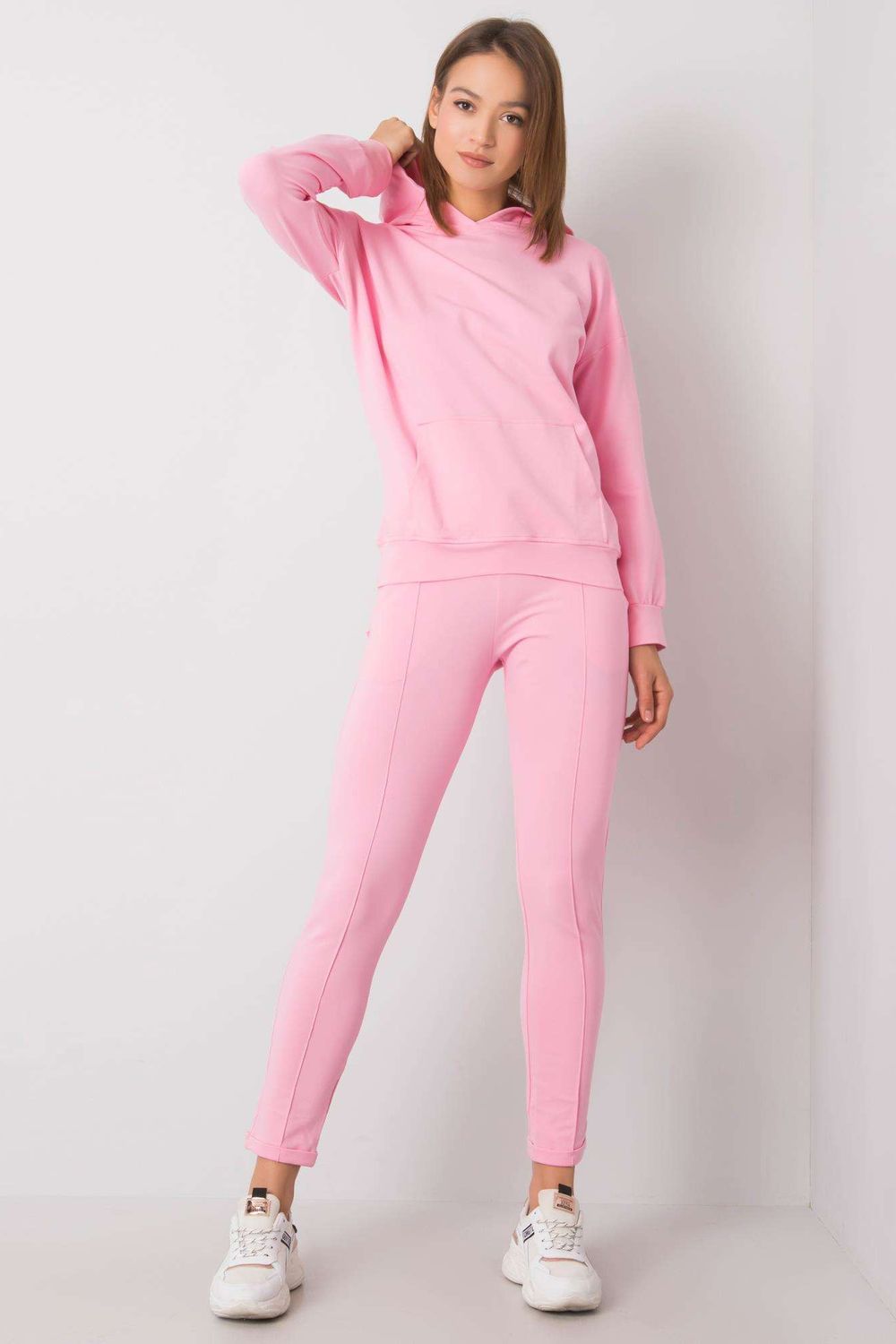 Two Piece Pink Loungewear Set