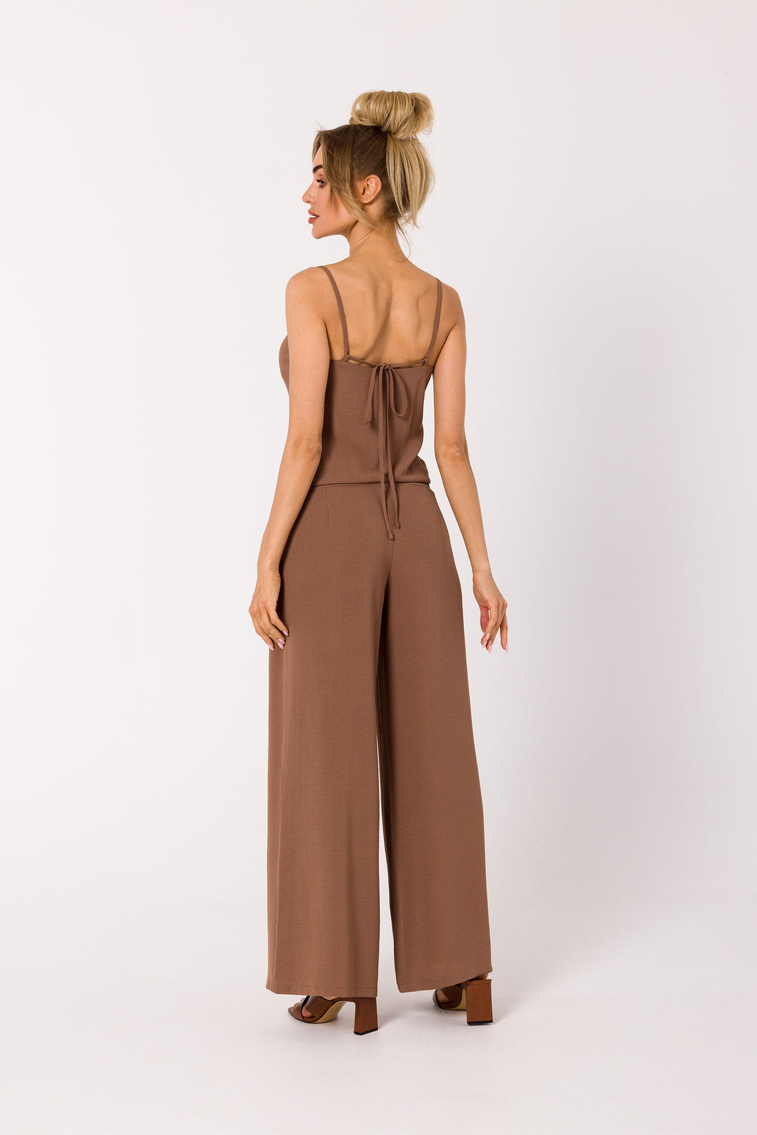 Spaghetti Strap Relaxed-fit Jumpsuit